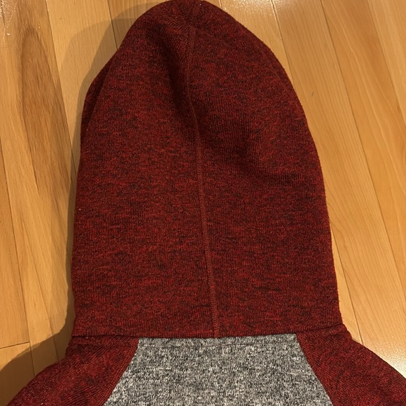 Burgundy Red & Grey Roots Canada Hoodie - size XS - Picture 14 of 16